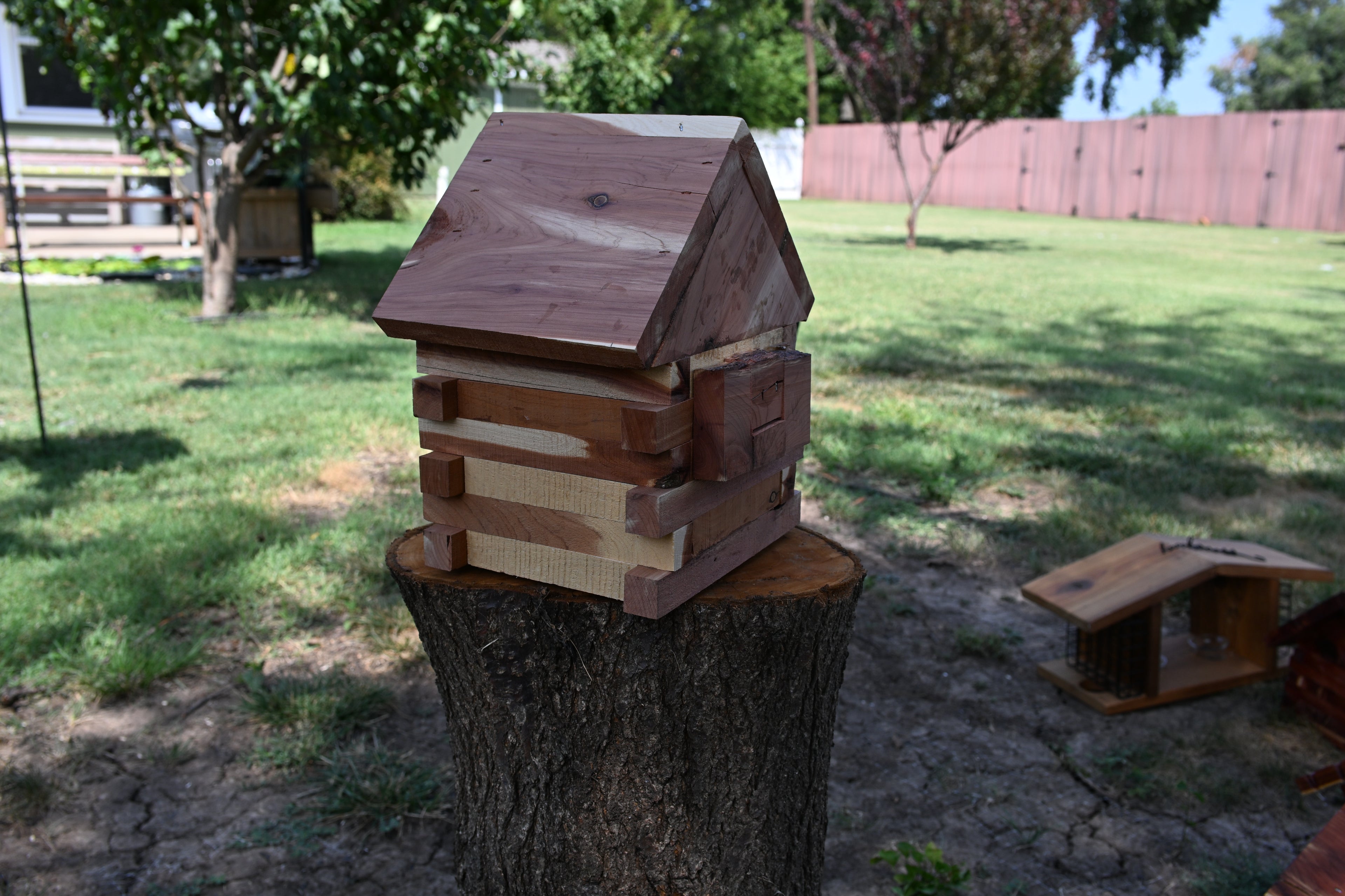 Log Cabin Birdhouse 101