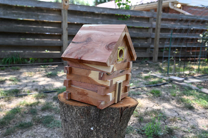 Log Cabin Birdhouse 101
